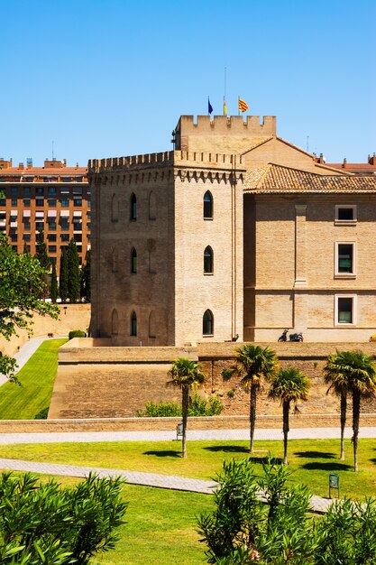 Palazzo Aljaferia, costruito nell&#39;XI secolo