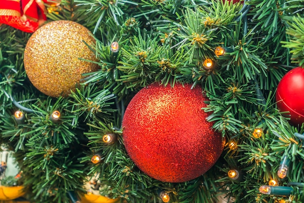 Palline di un albero di Natale