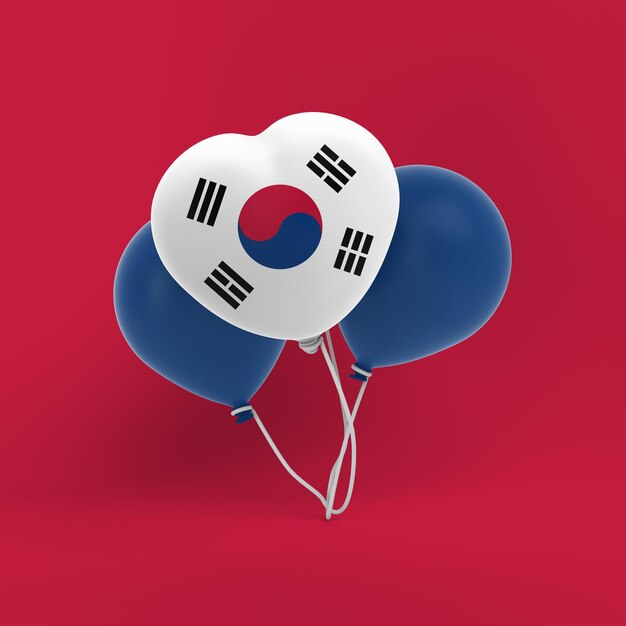 Palloncini Corea del Sud