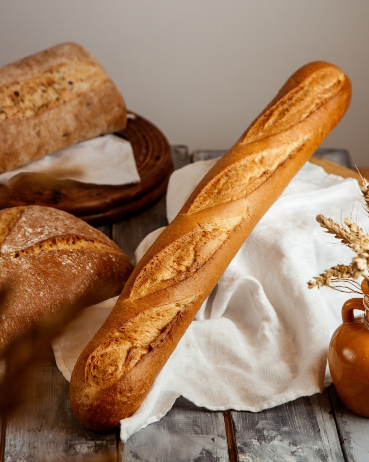 Foto gratuito pane baguette