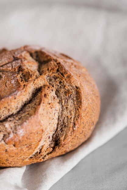 Pane fresco delizioso dell'angolo alto