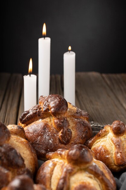 Pane tradizionale di arrangiamento morto