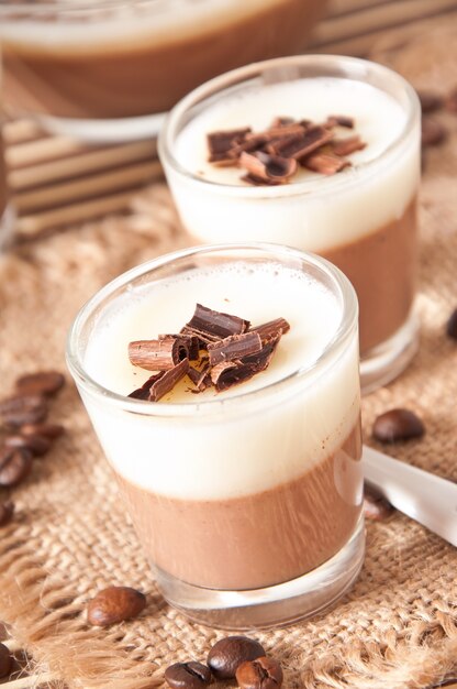 Panna Cotta Al Cioccolato