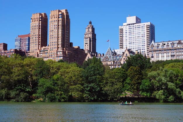 Panorama di Central Park di New York City