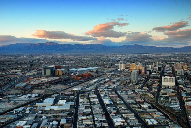 Panorama di Las Vegas