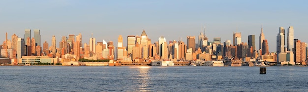 Panorama di New York City Manhattan