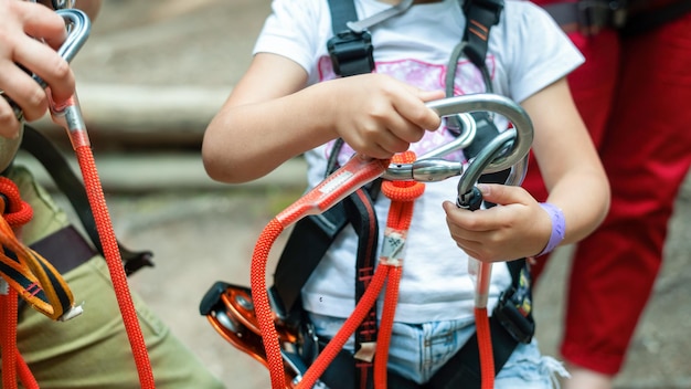 Parco avventura di arrampicata nei Carpazi in Romania