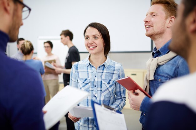 Parla dopo il seminario