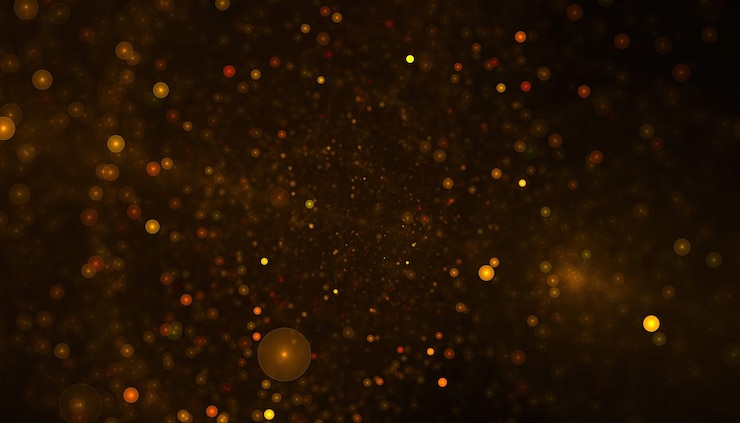 Foto gratuito particelle astratte o sfondo glitterato