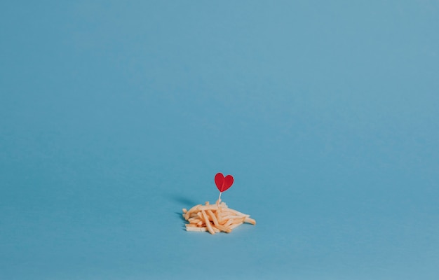 Patatine fritte per la cena di San Valentino