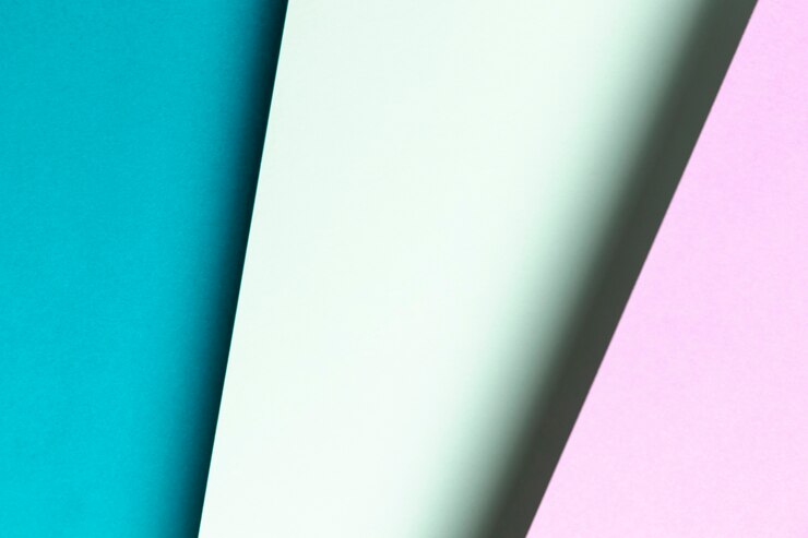 Foto gratuito pattern con diverse tonalità di blu e viola close-up