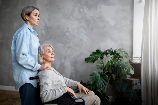 Paziente anziano affetto da parkinson