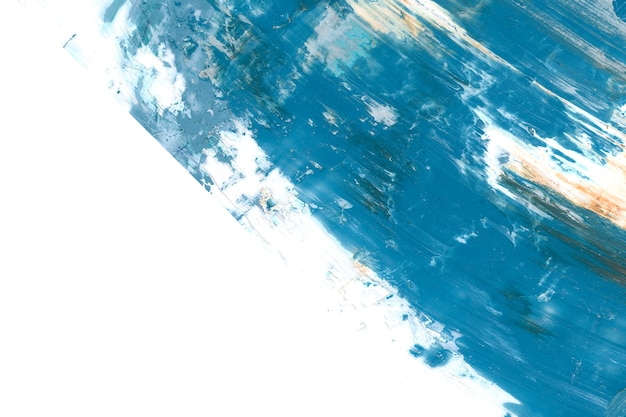 Pennellata acrilica blu