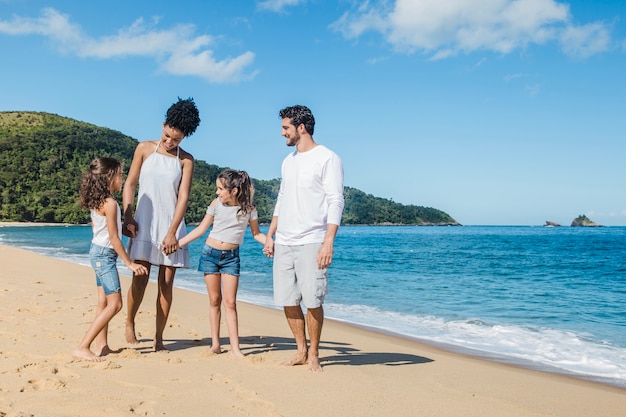 Periodo estivo della famiglia