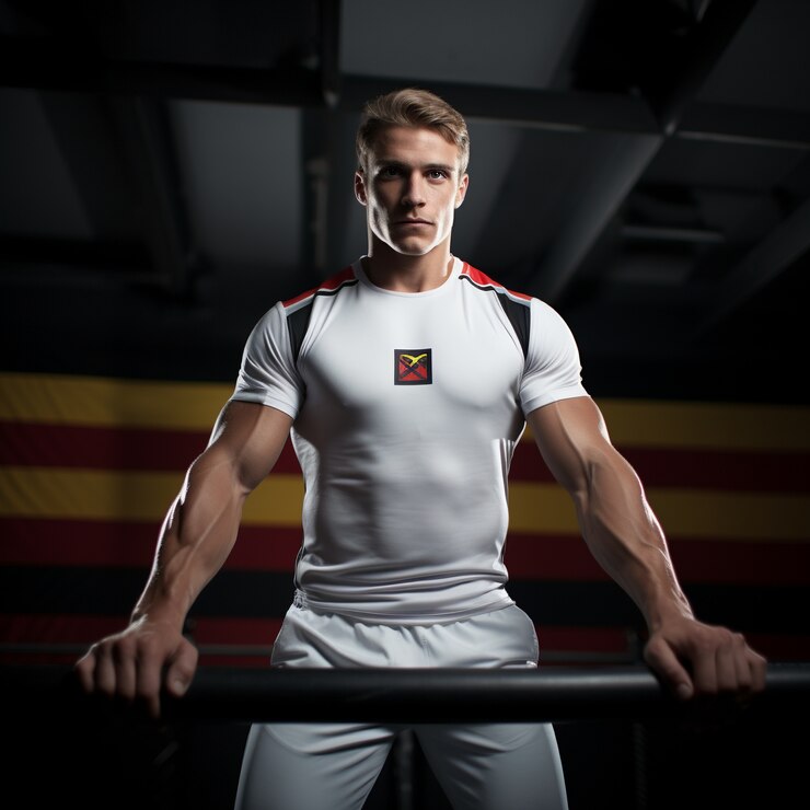 Foto gratuito persona atletica che si esercita e si allena