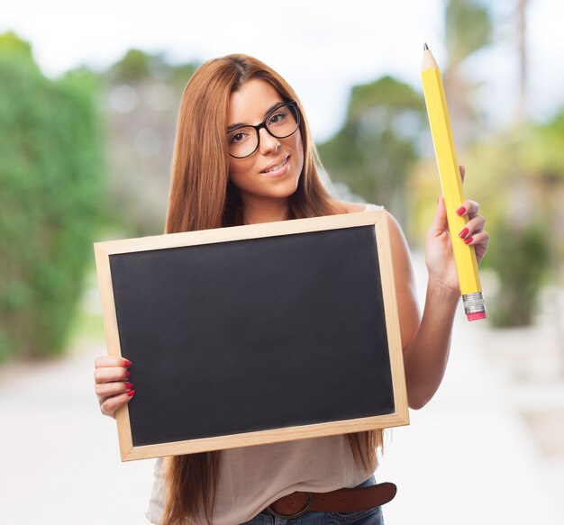 persona collegio pensare cercando di sesso femminile