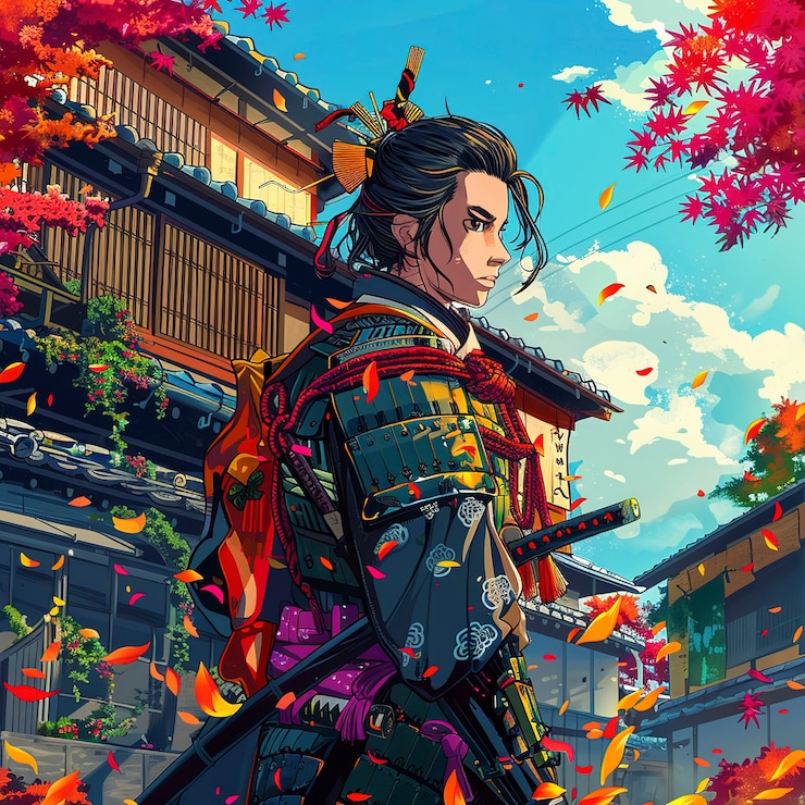 Foto gratuito personaggio di anime giapponese