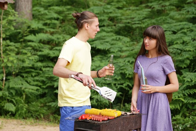 Persone al picnic