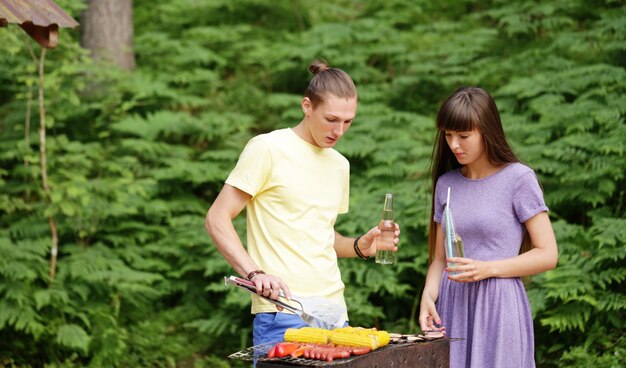 Persone al picnic