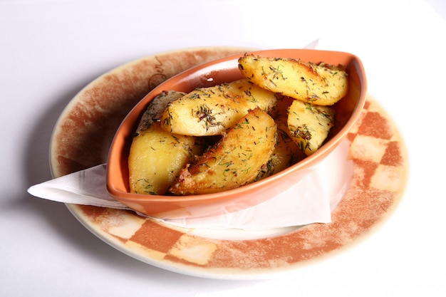 Piatto con patate