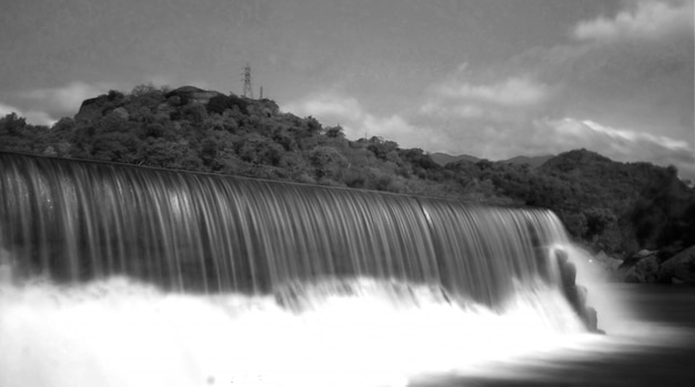 Pietre natura fiume esposizioni lunghe cascate