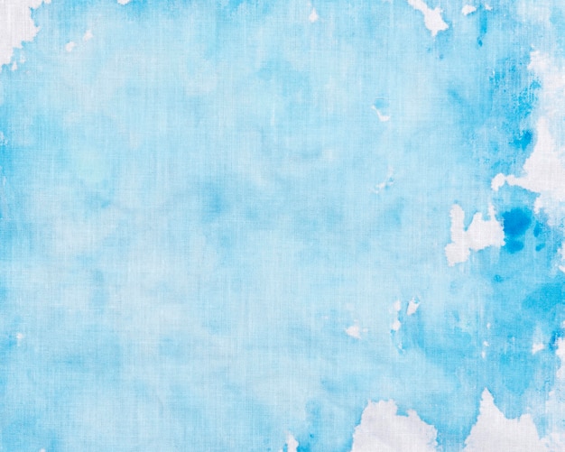 Pittura macchia di colore blu