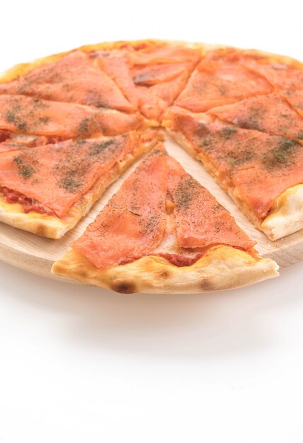 Pizza salmone affumicata