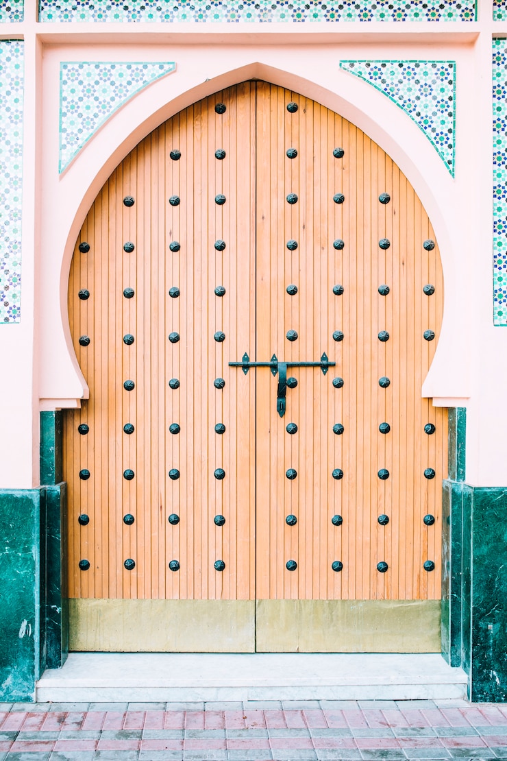 Foto gratuito porta orientale