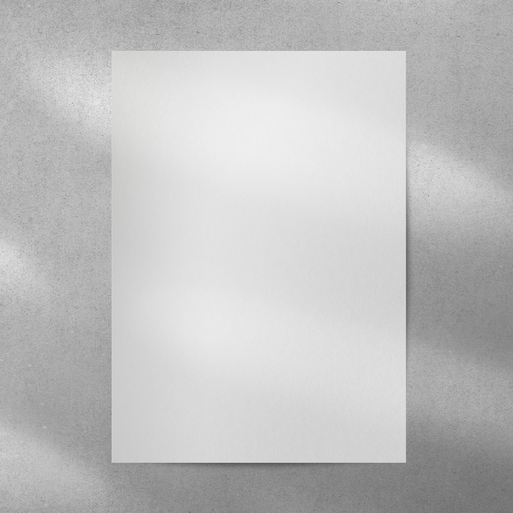 Foto gratuito poster bianco vuoto con spazio per le copie sulla parete
