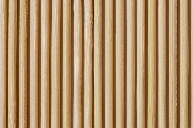 Primo piano della stuoia di tabella di bambù