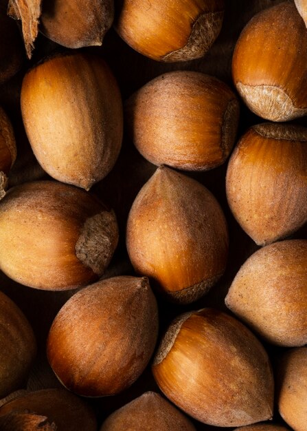 Primo piano di struttura sul cibo delizioso