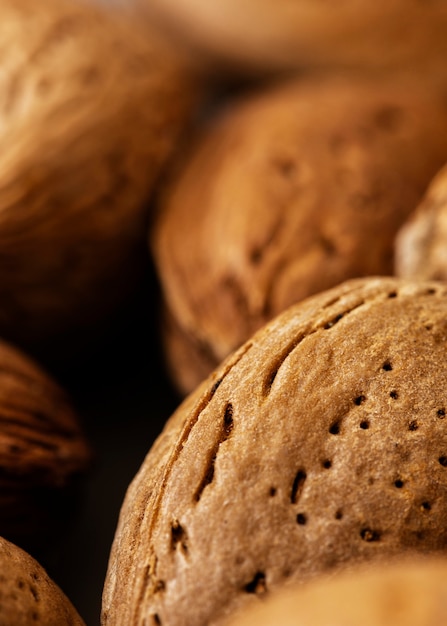 Primo piano nutriente di struttura dell'alimento