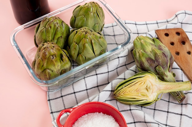 Primo piano su delizioso cibo spagnolo?