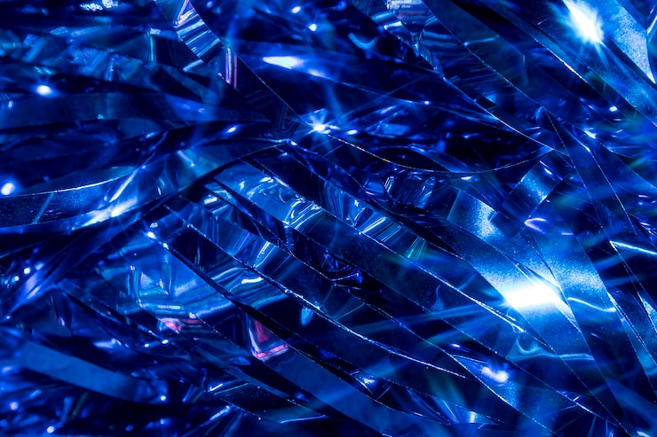 Foto gratuito primo piano sul dettaglio della decorazione con glitter