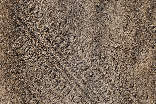 Primo piano sul dettaglio della trama del terreno