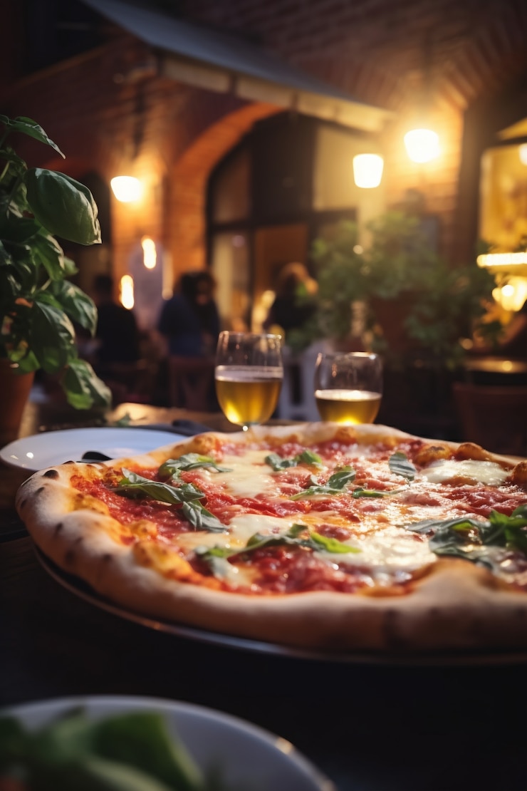 Foto gratuito primo piano sulla deliziosa pizza
