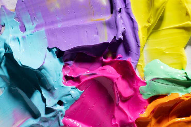 Foto gratuito primo piano sulla struttura della pittura a olio