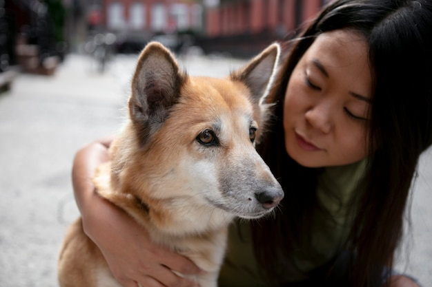 Primo piano sullo stile di vita degli animali domestici