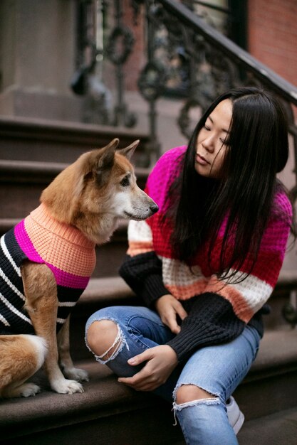 Primo piano sullo stile di vita degli animali domestici