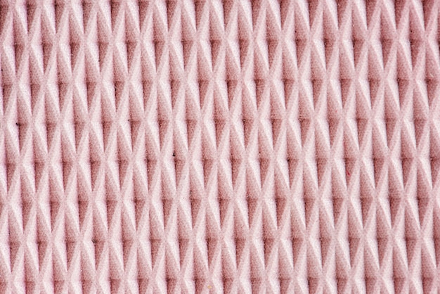 Primo piano tessuto rosa