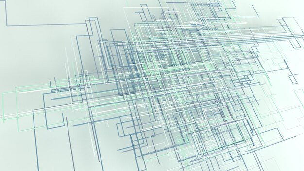 Priorità bassa astratta geometrica 3D