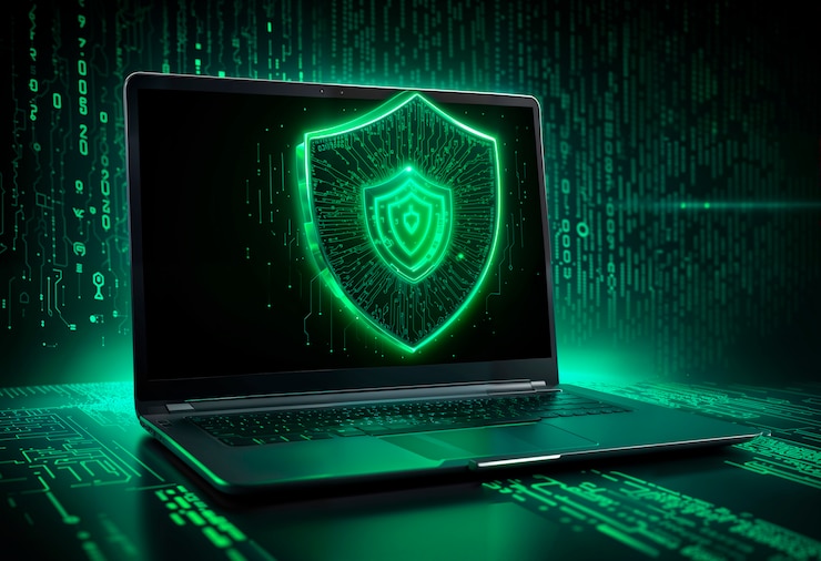 Foto gratuito progettazione del concetto astratto di cibersicurezza