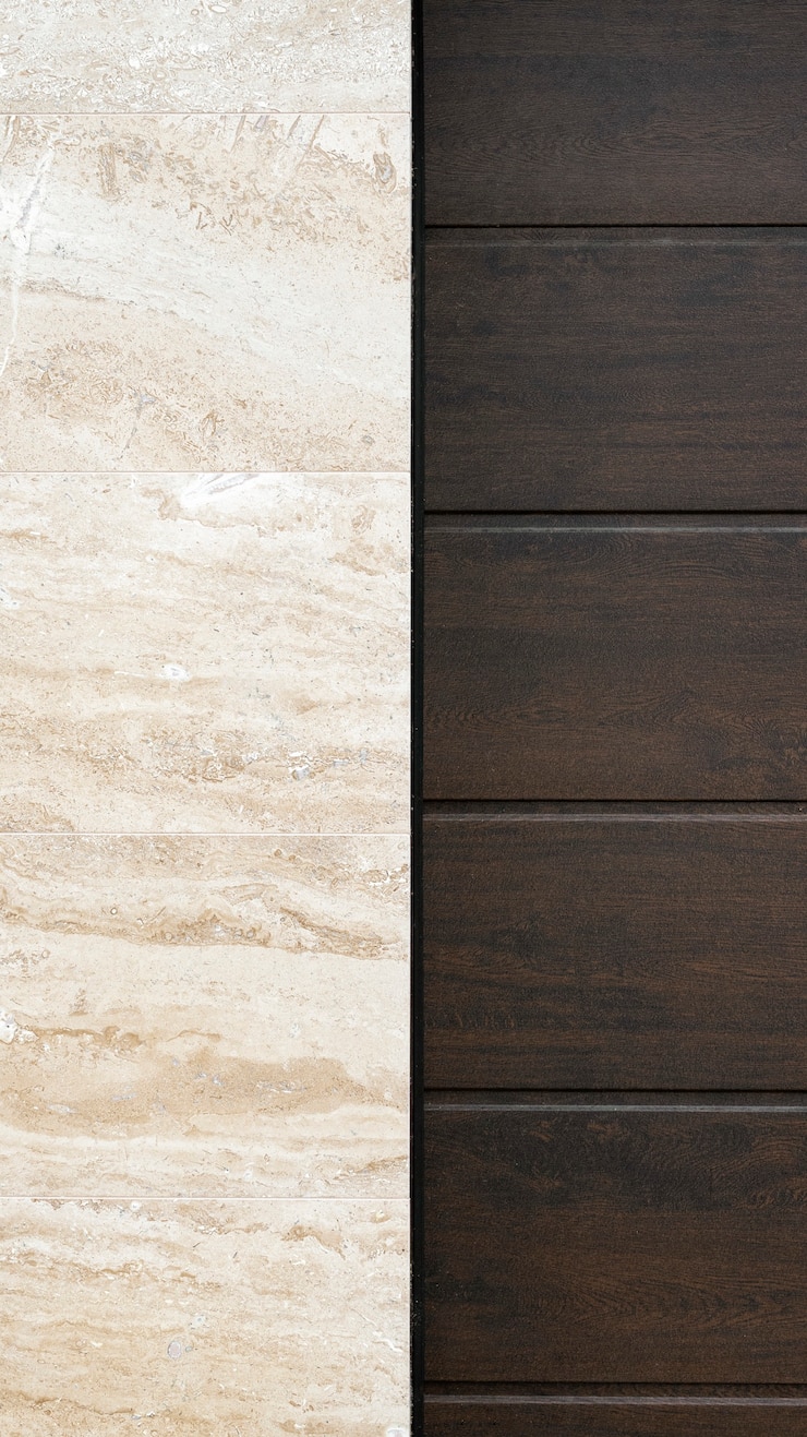 Foto gratuito progettazione di texture esterne a contrasto
