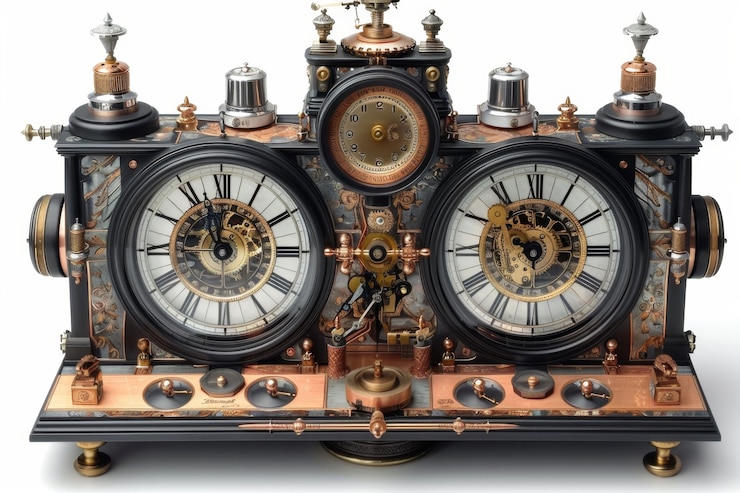 Foto gratuito progettazione futuristica delle macchine del tempo