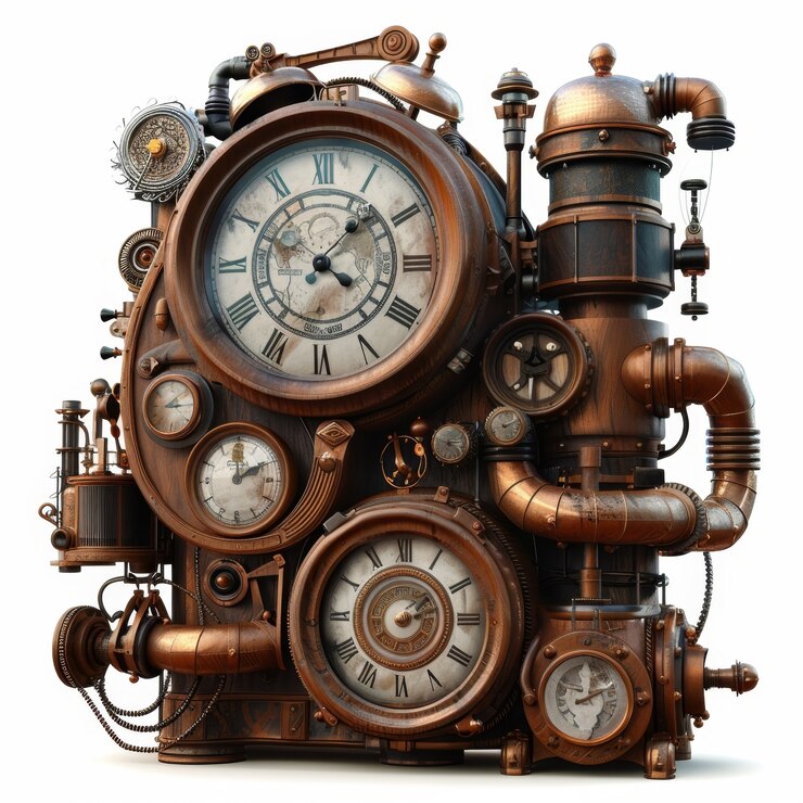 Foto gratuito progettazione futuristica delle macchine del tempo