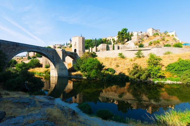 Puente di Alcantara. Toledo, in Spagna