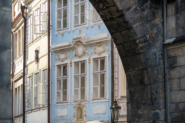 Pulisci le strade della città di Praga