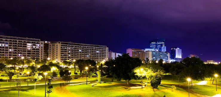 Foto gratuito quartiere residenziale a valencia, spagna
