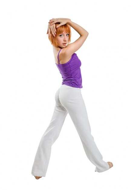 Ragazza di fitness