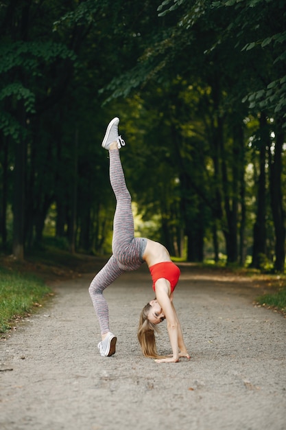 ragazza sportiva